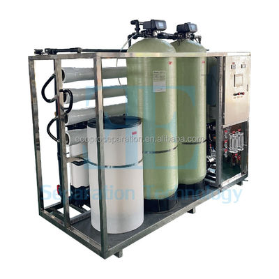 ระบบ RO อุตสาหกรรมความดันสูง 1-200m3/H การบําบัดน้ําด้วยการปรับออสโมซิสกลับ