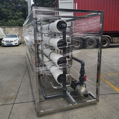 ระบบ RO อุตสาหกรรมความดันสูง 1-200m3/H การบําบัดน้ําด้วยการปรับออสโมซิสกลับ