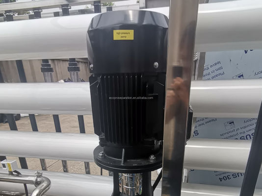 ระบบ RO อุตสาหกรรมความดันสูง 1-200m3/H การบําบัดน้ําด้วยการปรับออสโมซิสกลับ