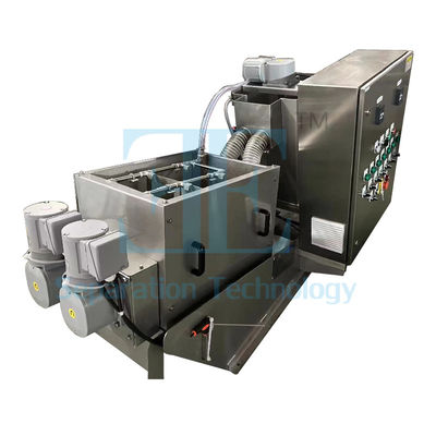 เครื่องกําจัดน้ําท่วมน้ําเสีย เครื่องพิมพ์สกรู 0.8-12m3/H เครื่องกําจัดน้ําท่วมน้ําท่วม