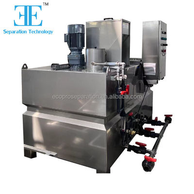 เครื่องปริมาณปอลลิเมอร์ 2000L / ชั่วโมง PAM สําหรับการบําบัดเคมี