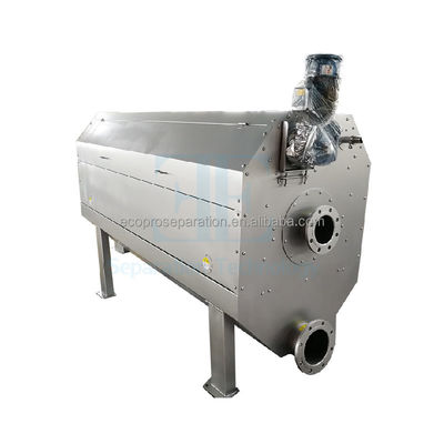 85L/H ภายในอาหาร Rotary กลอง หน้าจอ SUS304 0.75kw หมุน กลอง หน้าจอ