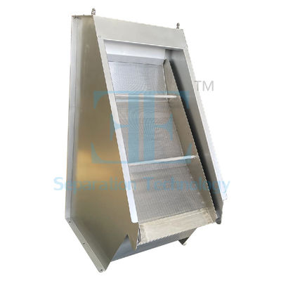 0.2mm Mesh Size Static หน้าจอer SUS304 สเตติกสกรีน น้ําเสีย
