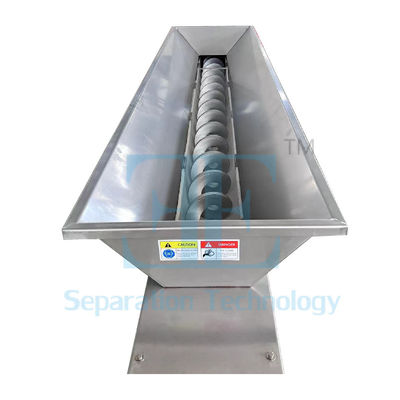 12000L/H สลัด dewatering เครื่องพัดสกรู การบําบัดน้ําเสีย