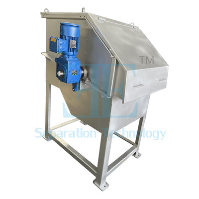 การกําจัด TSS กินจากภายนอก Rotary กลอง หน้าจอ น้ําเสีย 100L/ชั่วโมง