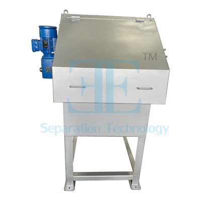 0.75kw SUS304 เครื่องกรองกลองหมุน DN350 Outlet หน้าแปลน เครื่องกรองกรองกลองหมุน