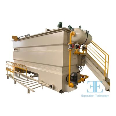 ISO Standard Dissolved Air Flotation กับการควบคุม PLC พลังการปั๊ม 3.75kw