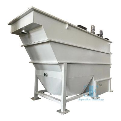 การบําบัดน้ําอุตสาหกรรม ระบบระบายแผ่น Lamella 21500kgs น้ําหนักการทํางาน