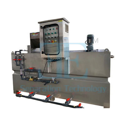 ผลิตภัณฑ์ร้อน 2022 ระบบปริมาณพอลิเมอร์ที่ควบคุมโดย PLC 0.75kw เครื่องปั่นปรับระดับ