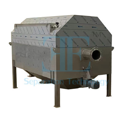 หมุน Drum Screen ภายใน DN350 Outlet Flange และผลิต 85L / ชั่วโมงสําหรับการใช้งานอุตสาหกรรม