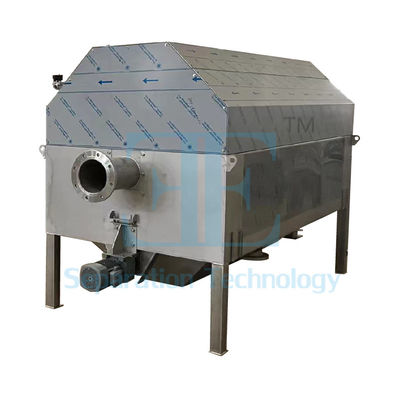 หมุน Drum Screen ภายใน DN350 Outlet Flange และผลิต 85L / ชั่วโมงสําหรับการใช้งานอุตสาหกรรม