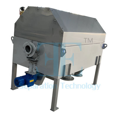 DN150 Inlet Flange กลองหมุน Screen สําหรับอุตสาหกรรม รูปทรงสี่เหลี่ยม