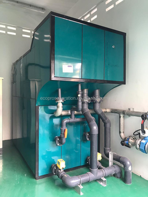 ระบบบำบัดน้ำเสียด้วยไฟฟ้าอุตสาหกรรมแบบประหยัดพลังงาน 220V ขนาด 0.5 ลบ.ม./ชม.