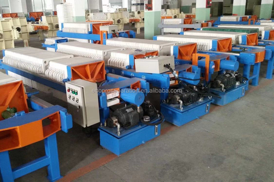 เครื่องกดกรองไฮดรอลิกมือ 6m2 สําหรับการล้างน้ําจากหมาก 220V-415V