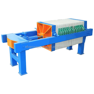 เครื่องกดกรองแผ่นมือ 4m2 สําหรับการบําบัดน้ําเสีย