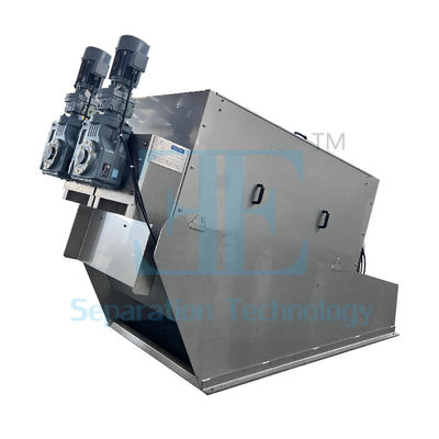 เครื่องล้างน้ําจากหมากด้วยสกรูเพรส 4.8-60m3/hr SUS304